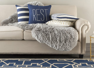 Artistic Weavers Glyph Rest Navy/Ivory Style Shot