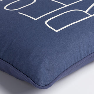 Artistic Weavers Glyph Rest Navy/Ivory Detail