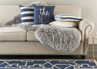 Artistic Weavers Glyph The Nest Navy/Ivory Style Shot