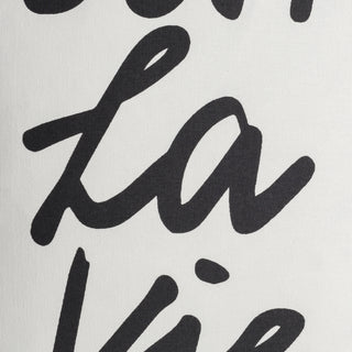 Artistic Weavers Glyph C'est La Vie Ivory/Black Closeup