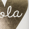 Artistic Weavers Glyph Hola Ivory/Metallic Gold Closeup