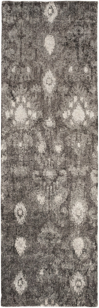 Surya Gemini GMN-4003 Charcoal Area Rug 2'6'' x 8' Runner