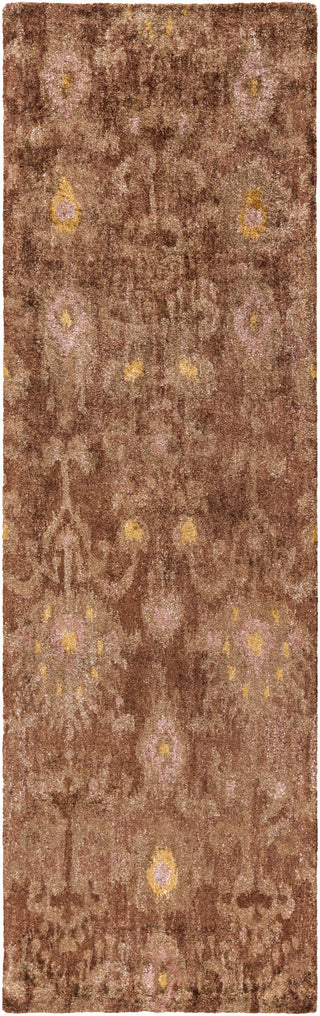 Surya Gemini GMN-4006 Rust Area Rug 2'6'' x 8' Runner