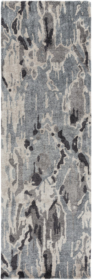 Surya Gemini GMN-4008 Charcoal Area Rug 2'6'' x 8' Runner