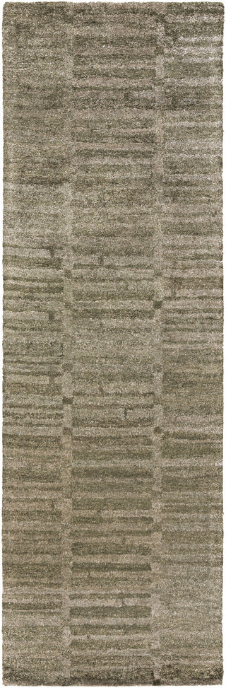 Surya Gemini GMN-4017 Olive Area Rug 2'6'' x 8' Runner