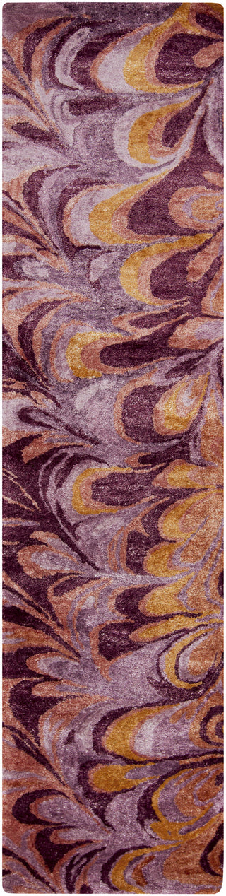 Surya Gemini GMN-4044 Magenta Area Rug 2'6'' x 8' Runner