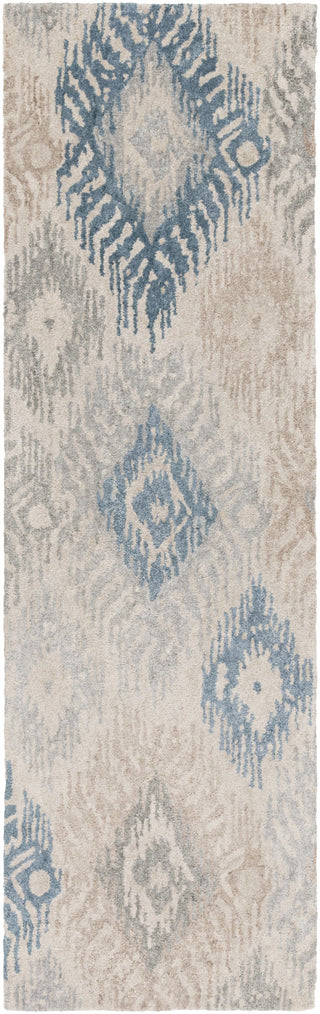 Surya Gemini GMN-4063 Teal Area Rug 2'6'' x 8' Runner