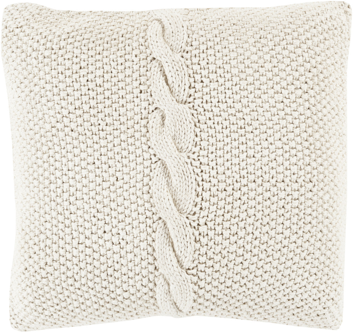 Surya Genevieve Classic Cable Knit GN-004 Pillow