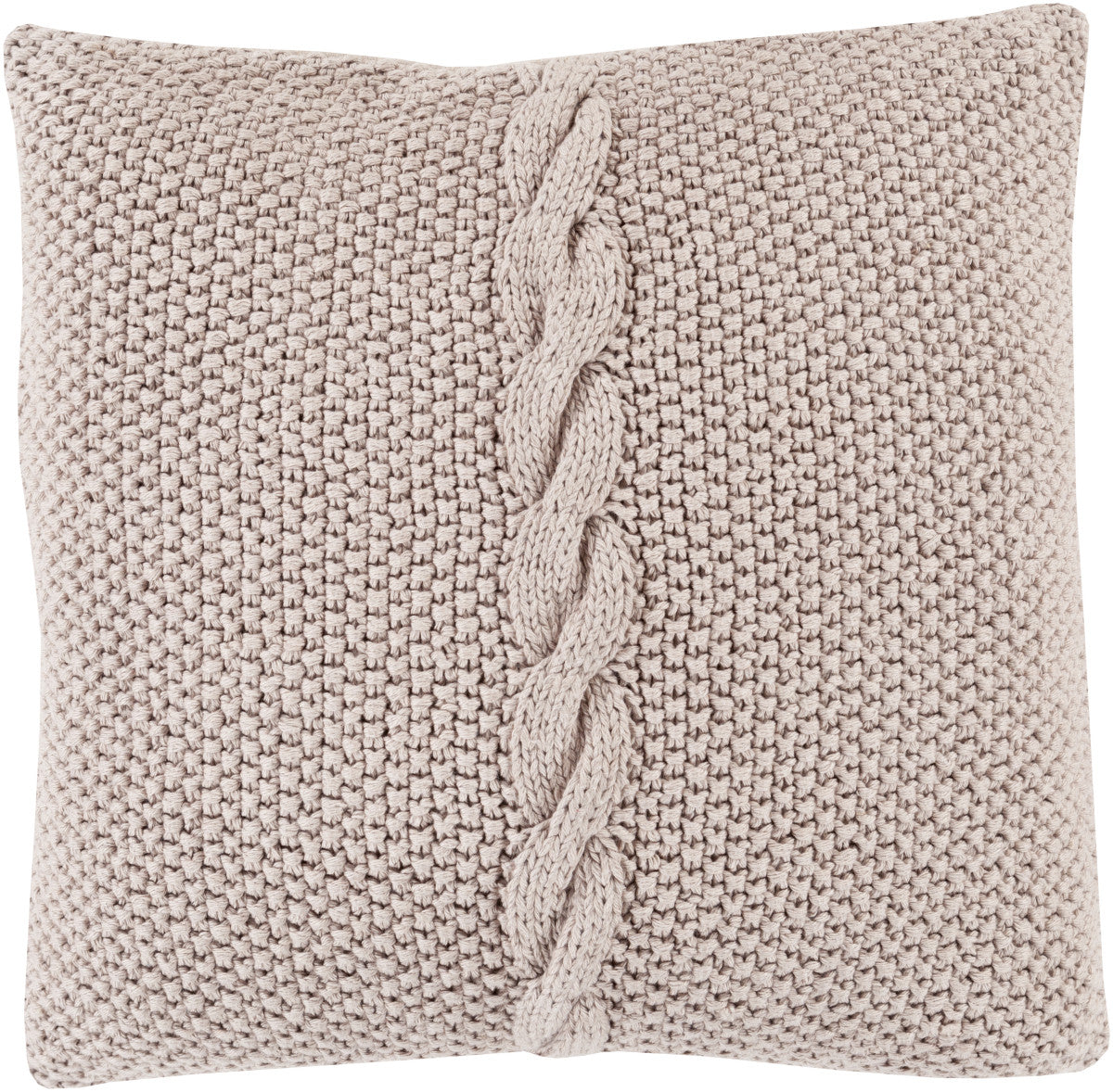 Surya Genevieve Classic Cable Knit GN-005 Pillow