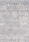 Surya Genesis GNS-2302 Silver Gray Medium White Pale Blue Denim Area Rug Mirror main image