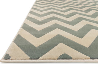 Loloi Goodwin GW-02 Ivory / Mist Area Rug Corner Shot