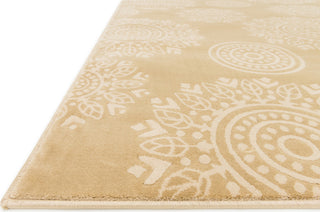 Loloi Goodwin GW-06 Beige / Ivory Area Rug Corner Shot