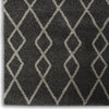 Geometric Shag GOS01 Charcoal Area Rug by Nourison