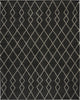 Geometric Shag GOS01 Charcoal Area Rug by Nourison
