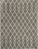 Geometric Shag GOS01 Silver Area Rug by Nourison