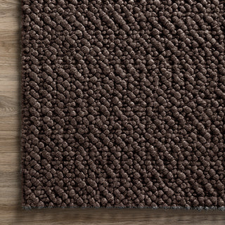 Dalyn Gorbea GR1 Chocolate Area Rug Corner 