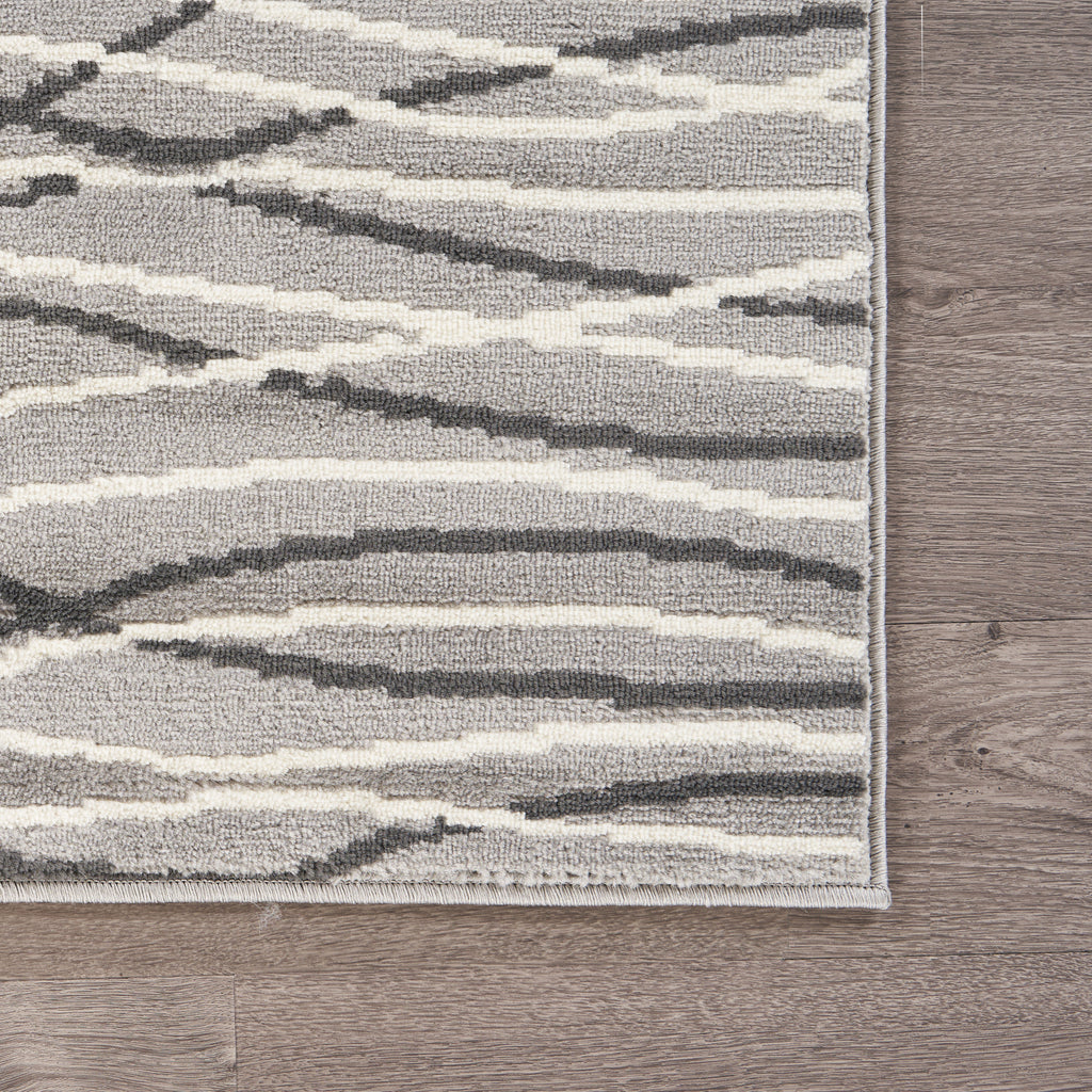 LR Resources Grace 81111 Gray Area Rug Lifestyle Image Feature