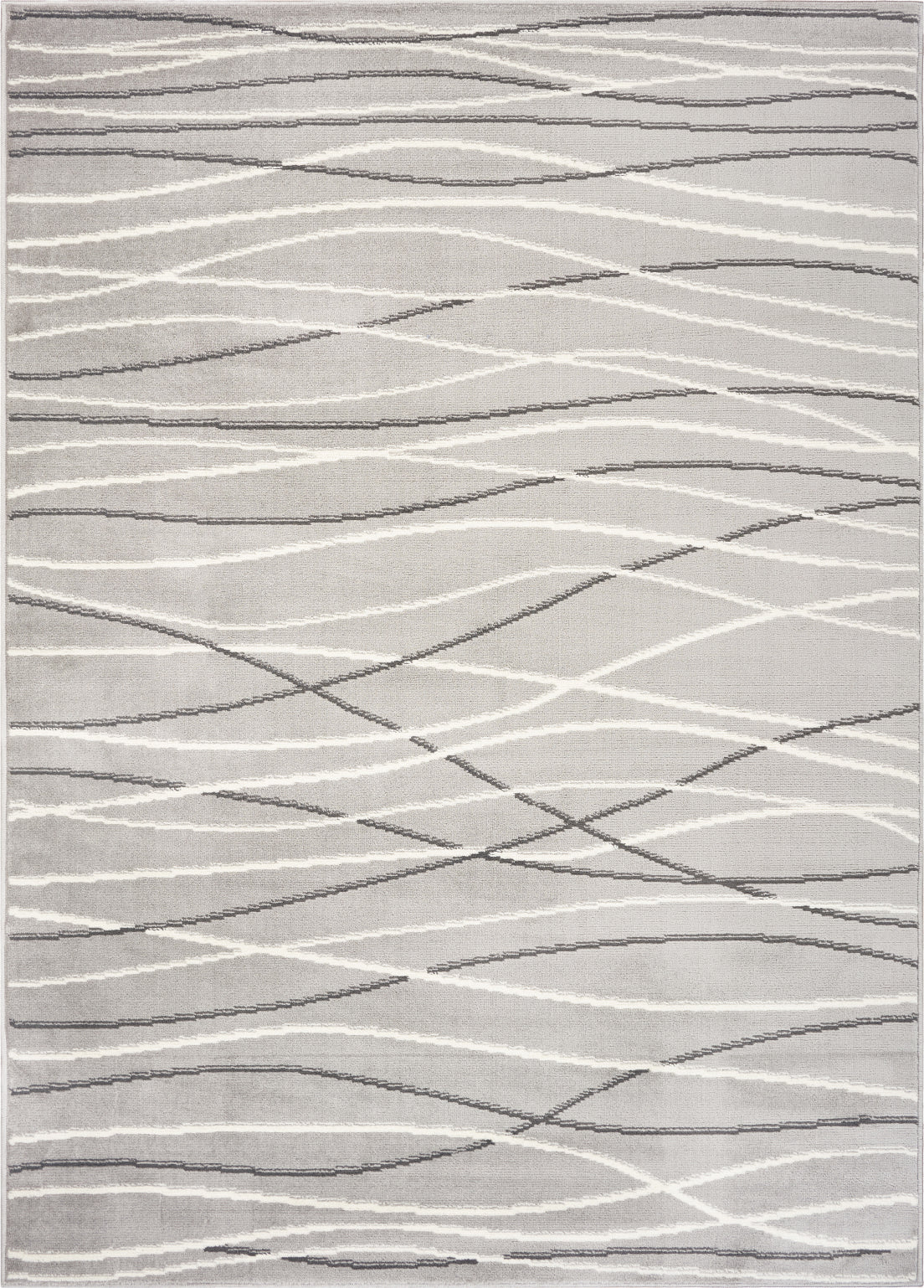 LR Resources Grace 81111 Gray Area Rug main image
