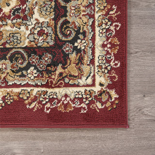 LR Resources Grace 81112 Red / Black Area Rug Alternate Image