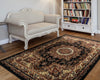 LR Resources Grace 81113 Black/Cream Area Rug Alternate Image Feature