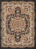 LR Resources Grace 81113 Black / Cream Area Rug 