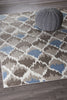 LR Resources Grace 81124 Gray/Light Blue Area Rug Lifestyle Image Feature