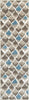 LR Resources Grace 81124 Gray / Light Blue Area Rug 