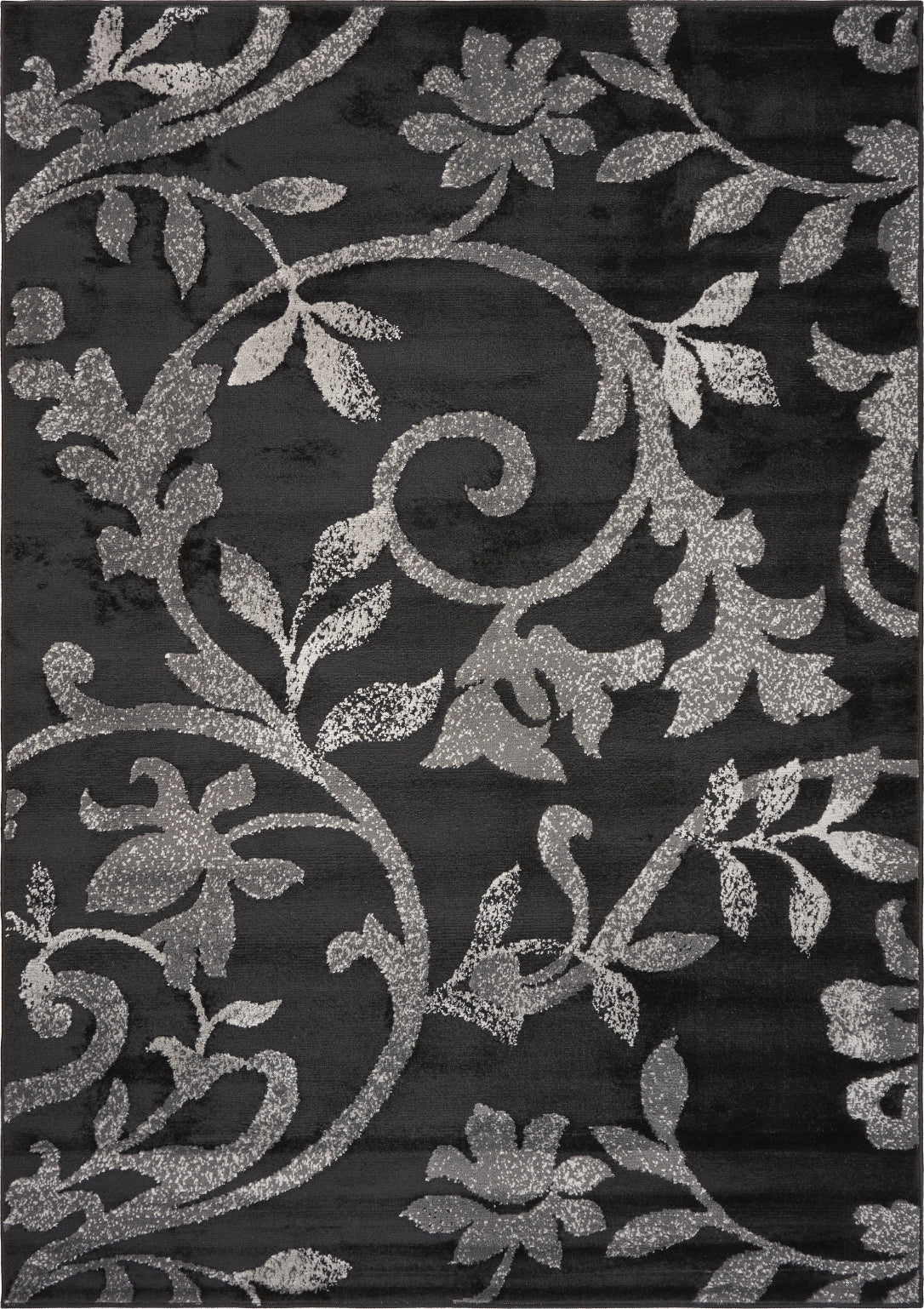 LR Resources Grace 81132 Black Area Rug – Incredible Rugs and Decor