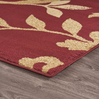 LR Resources Grace 81133 Red / Beige Area Rug Alternate Image