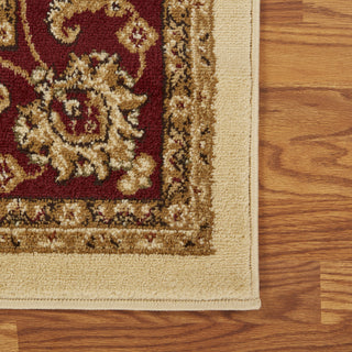 LR Resources Grace 81135 Ivory / Red Area Rug Alternate Image