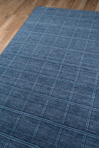 Momeni Gramercy GM-01 Denim Area Rug Corner Shot Feature