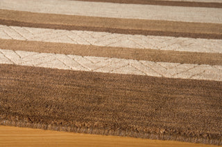 Momeni Gramercy GM-05 Brown Area Rug Closeup