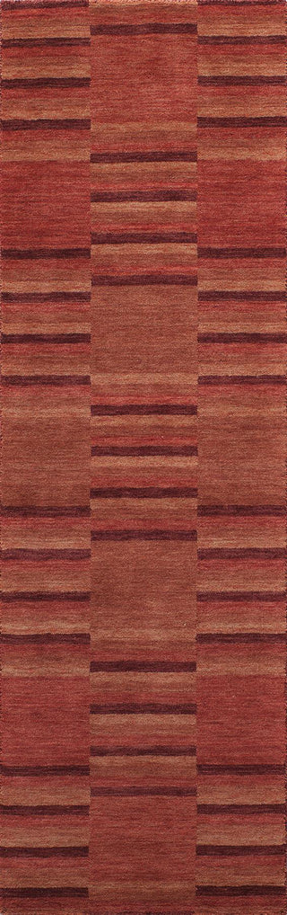 Momeni Gramercy GM-08 Red Area Rug Closeup