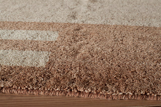 Momeni Gramercy GM-09 Brown Area Rug Corner Shot