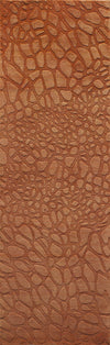 Momeni Gramercy GM-11 Tangerine Area Rug Closeup