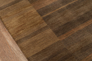 Momeni Gramercy GM-15 Brown Area Rug Closeup