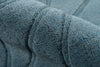 Momeni Gramercy GM-17 Blue Area Rug Detail Shot
