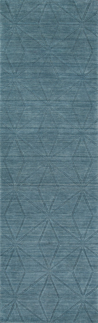 Momeni Gramercy GM-17 Blue Area Rug Runner