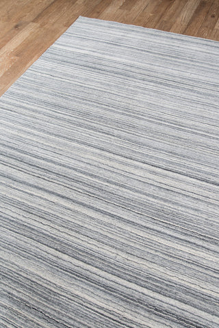 Momeni Gramercy GM-27 Grey Area Rug Corner Image Feature