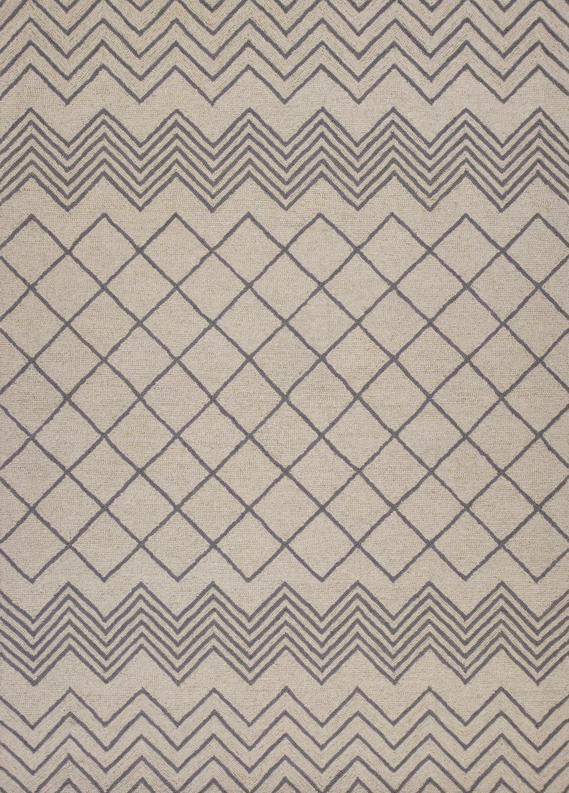 KAS Gramercy 1600 Ivory Elements Hand Tufted Area Rug