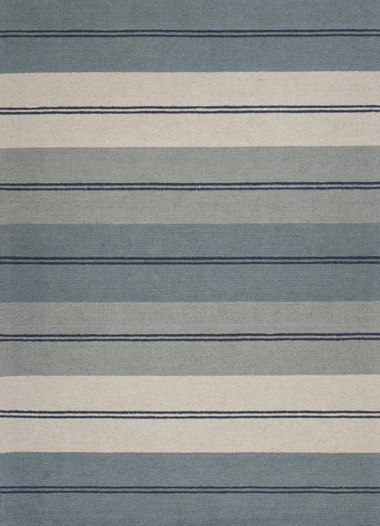 KAS Gramercy 1604 Ivory/Blue Visions Hand Tufted Area Rug