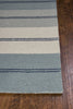 KAS Gramercy 1604 Ivory/Blue Visions Area Rug Main Image Feature