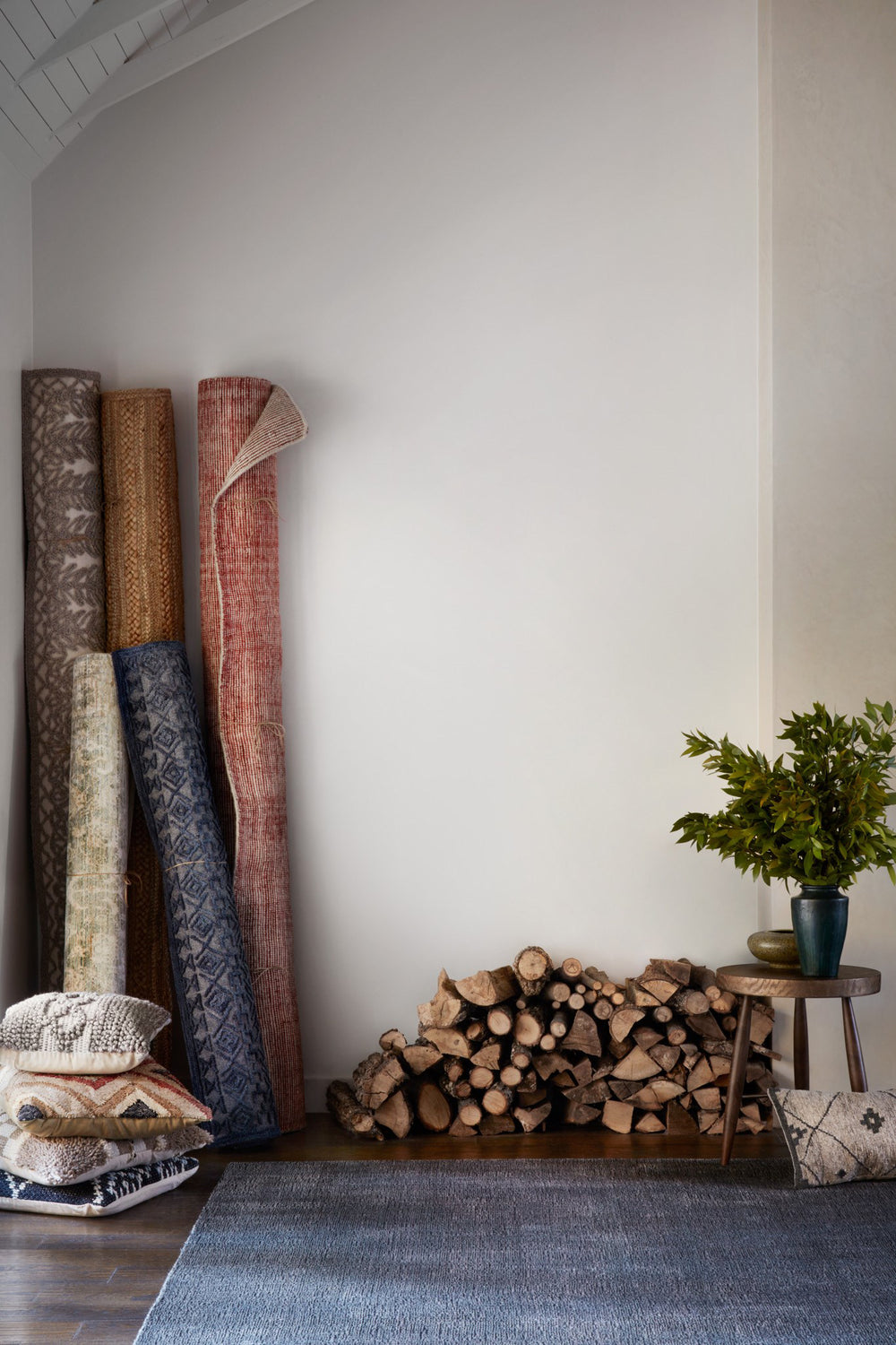 Loloi Gramercy GY-01 Midnight Area Rug Close up Feature
