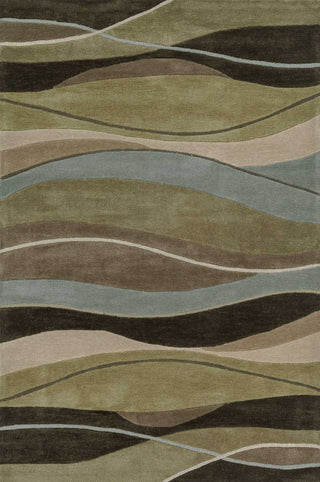 Loloi Grant GR-06 Olive / Brown Area Rug Main