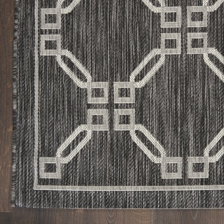 Nourison Garden Party GRD02 Charcoal Area Rug