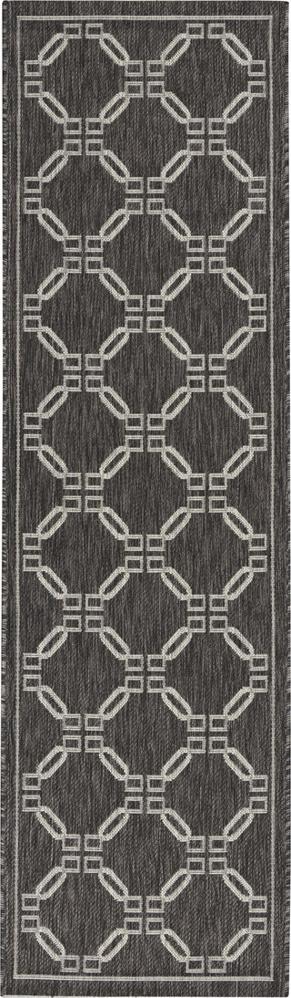 Nourison Garden Party GRD02 Charcoal Area Rug