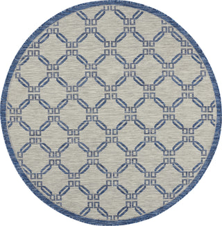 Nourison Garden Party GRD02 Ivory Blue Area Rug