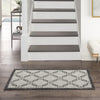 Nourison Garden Party GRD02 Ivory/Charcoal Area Rug