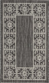 Nourison Garden Party GRD03 Charcoal Area Rug