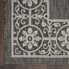 Nourison Garden Party GRD03 Charcoal Area Rug